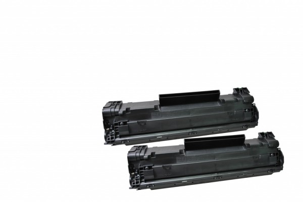 MSE Premium Toner für HP LaserJet P1102 (85A) Twin Pack - kompatibel mit CE285AD