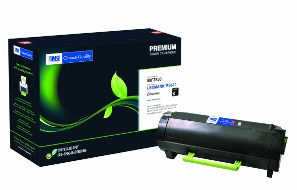 MSE Premium Toner für Lexmark MS610 Extra High Yield - kompatibel mit 50F2X00