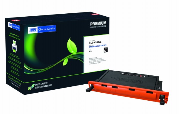 MSE Premium Farb-Toner für Samsung CLP-620/670 Black High Yield - kompatibel mit CLT-K5082L/ELS