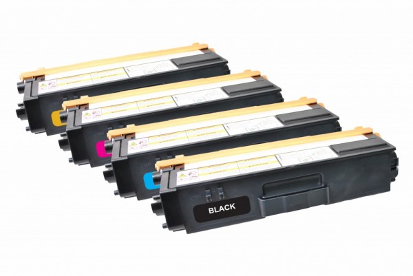 MSE Premium Farb-Toner für Brother HL-4140/4150/4570 CMYK Multipack - kompatibel mit TN325BK/C/M/Y