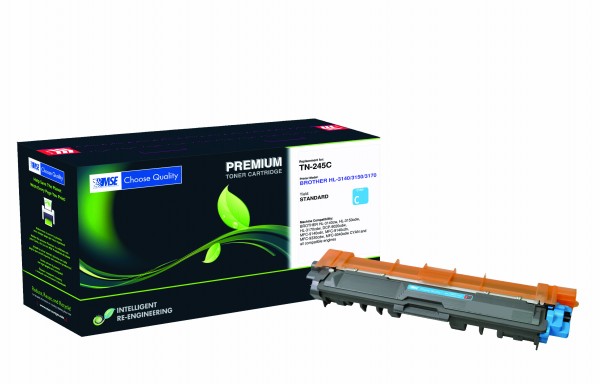 MSE Premium Farb-Toner für Brother HL-3140/3150/3170 Cyan - kompatibel mit TN245C