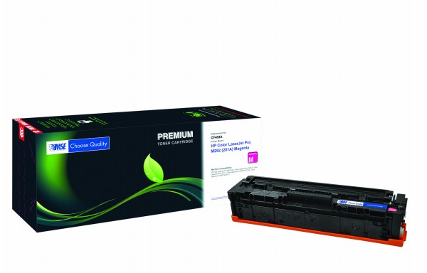 MSE Premium Farb-Toner für HP Color LaserJet Pro M252 (201A) Magenta - kompatibel mit CF403A