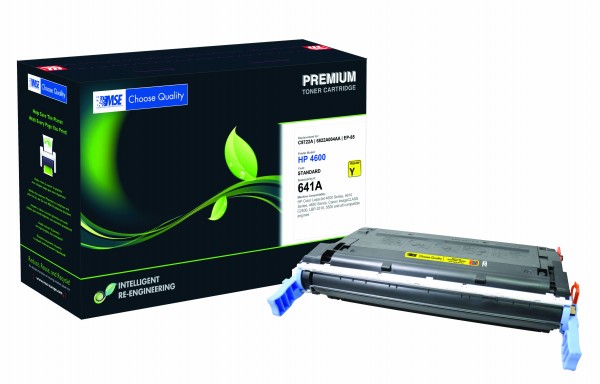 MSE Premium Farb-Toner für HP Color LaserJet 4600 (641A) Yellow - kompatibel mit C9722A