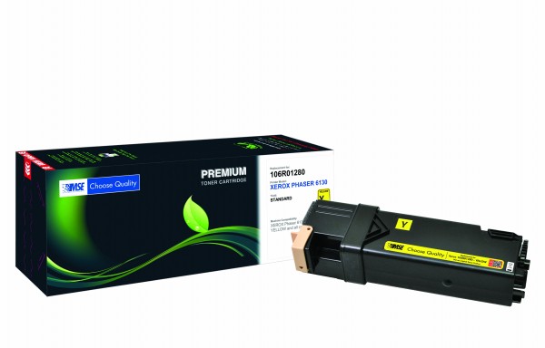 MSE Premium Farb-Toner für Xerox Phaser 6130 Yellow - kompatibel mit 106R01280