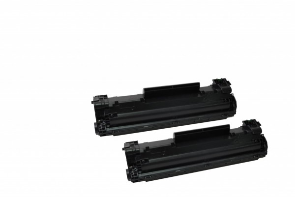 MSE Premium Toner für HP LaserJet M125/M127 (83A) Twin Pack - kompatibel mit CF283AD