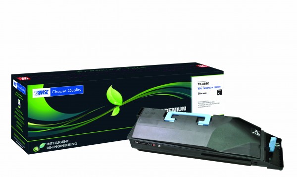 MSE Premium Farb-Toner für Kyocera TASKalfa 250/300CI Black - kompatibel mit TK-865K