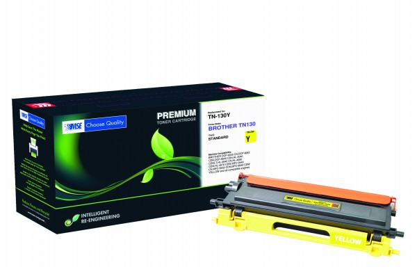 MSE Premium Farb-Toner für Brother HL-4040/4050/4070 Yellow - kompatibel mit TN130Y