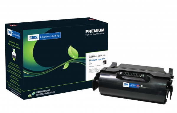 MSE Premium Toner für Lexmark X651 High Yield - kompatibel mit X651H21E