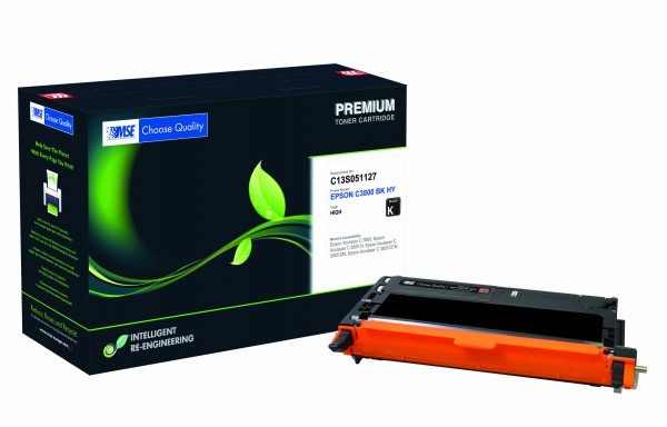 MSE Premium Farb-Toner für Epson Aculaser C3800 Black High Yield - kompatibel mit C13S051127