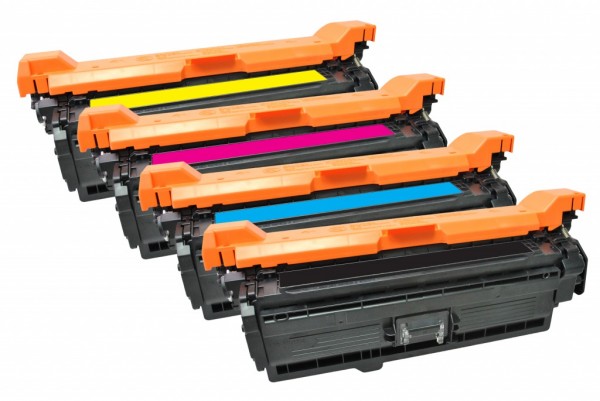 MSE Premium Farb-Toner für HP Color LaserJet M551 CMYK Multipack - kompatibel mit CE400X/01A/02A/03A