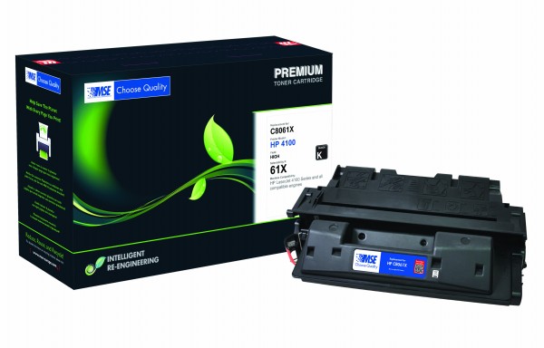 MSE Premium Toner für HP LaserJet 4100 (61X) High Yield - kompatibel mit C8061X