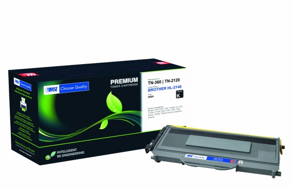 MSE Premium Toner für Brother HL-2140/2150/2170 - kompatibel mit TN2120