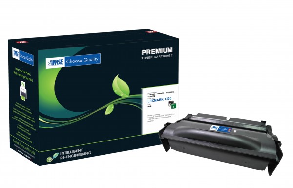 MSE Premium Toner für Lexmark T430 High Yield - kompatibel mit 12A8325