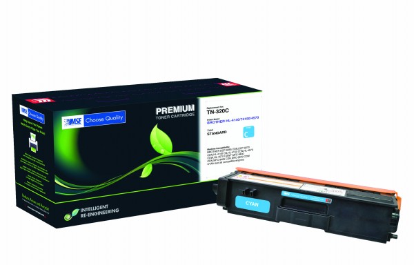 MSE Premium Farb-Toner für Brother HL-4140/4150/4570 Cyan - kompatibel mit TN320C