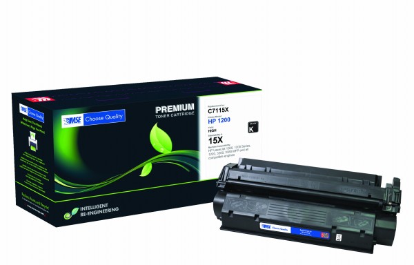 MSE Premium Toner für HP LaserJet 1200 (15X) High Yield - kompatibel mit C7115X