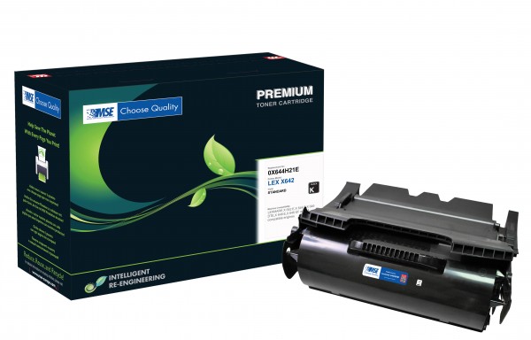 MSE Premium Toner für Lexmark X642 High Yield - kompatibel mit X644H21E