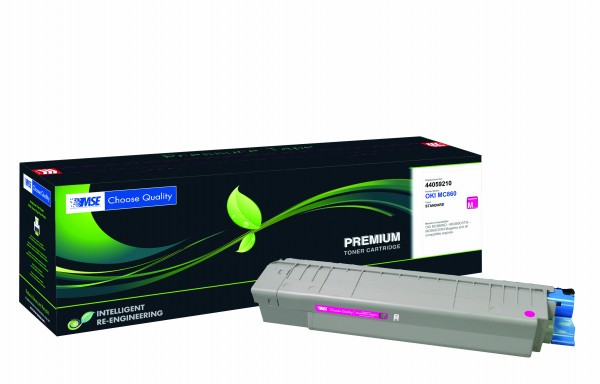 MSE Premium Farb-Toner für Oki MC860 Magenta - kompatibel mit 44059210