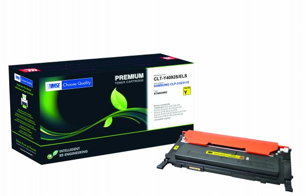 MSE Premium Farb-Toner für Samsung CLP-310/315 Yellow - kompatibel mit CLT-Y4092S/ELS