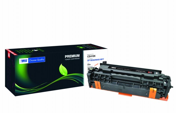MSE Premium Farb-Toner für HP Color LaserJet M451 (305X) Black High Yield - kompatibel mit CE410X