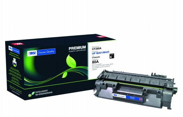 MSE Premium Toner für HP LaserJet M401 (80A) - kompatibel mit CF280A