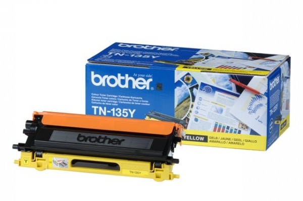 Original Toner Brother TN135Y