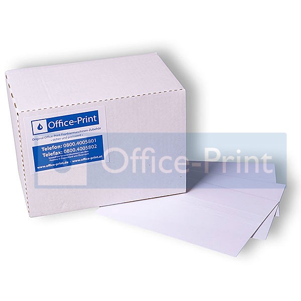 Office-Print Frankieretiketten, selbstklebend, 163 x 45mm, 1.000 Stück