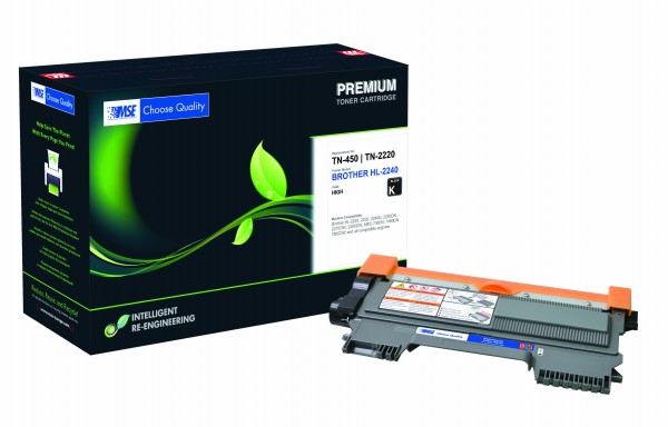 MSE Premium Toner für Brother HL-2240/2250/2270 - kompatibel mit TN2220