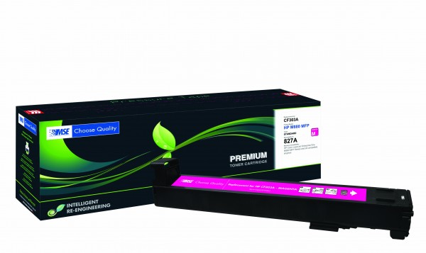 MSE Premium Farb-Toner für HP Color LaserJet M880 (827A) Magenta - kompatibel mit CF303A