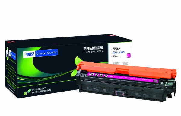 MSE Premium Farb-Toner für HP Color LaserJet M775 (651A) Magenta - kompatibel mit CE343A