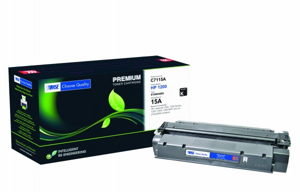 MSE Premium Toner für HP LaserJet 1200 (15A) - kompatibel mit C7115A