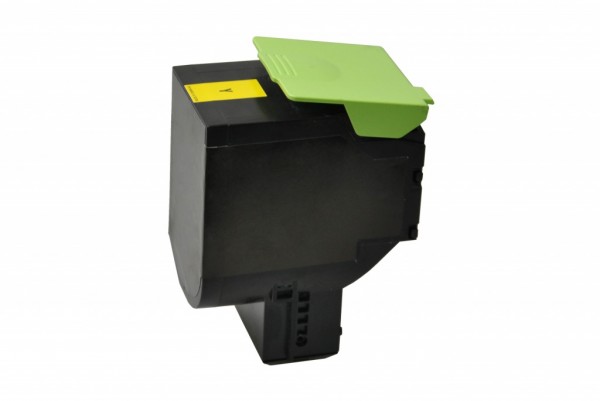 MSE Premium Farb-Toner für Lexmark CX410 Yellow High Yield - kompatibel mit 80C2HY0
