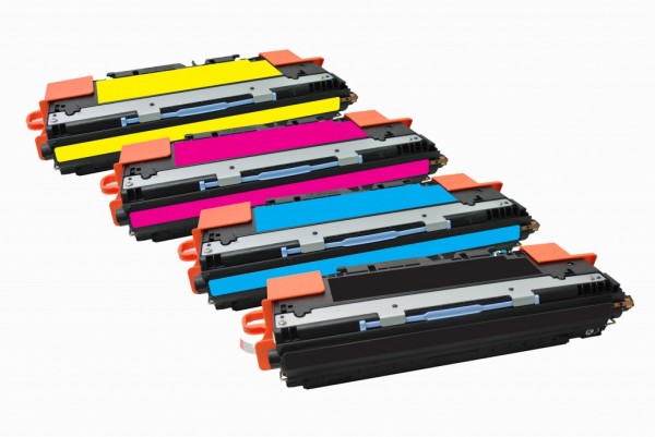 MSE Premium Farb-Toner für HP Color LaserJet 3700 CMYK Multipack - kompatibel mit Q2670A/81A/82A/83A