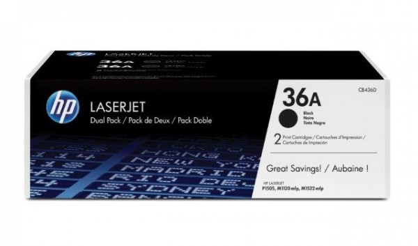 Original Toner Hewlett Packard CB436AD