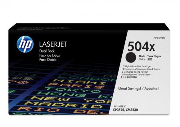 Original Toner Hewlett Packard CE250XD