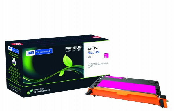 MSE Premium Farb-Toner für Dell 3110CN Magenta High Yield - kompatibel mit 593-10172