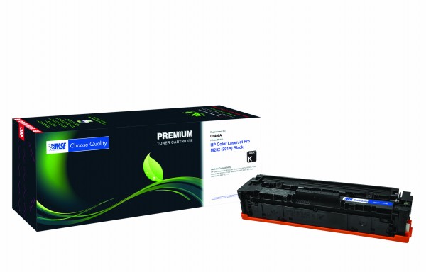 MSE Premium Farb-Toner für HP Color LaserJet Pro M252 (201A) Black - kompatibel mit CF400A