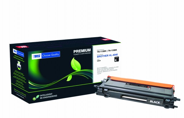 MSE Premium Farb-Toner für Brother HL-4040/4050/4070 Black - kompatibel mit TN135BK