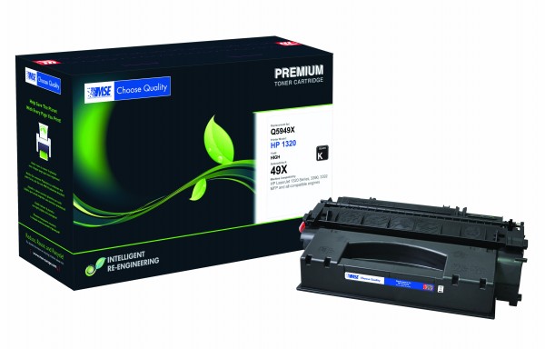 MSE Premium Toner für HP LaserJet 1320 (49X) High Yield - kompatibel mit Q5949X