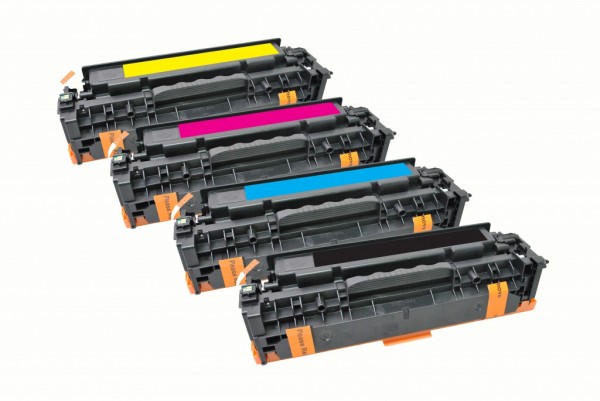 MSE Premium Farb-Toner für HP Color LaserJet Pro M451 CMYK Multipack - kompatibel mit CE410X/11A/12A