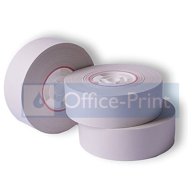 3 Office-Print Frankierstreifenrollen selbstklebend passend für Pitney Bowes DM400-Serie