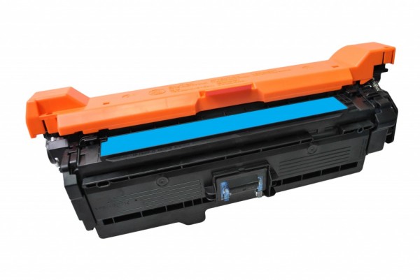 MSE Premium Farb-Toner für HP Color LaserJet CP3525 (504A) Cyan - kompatibel mit CE251A