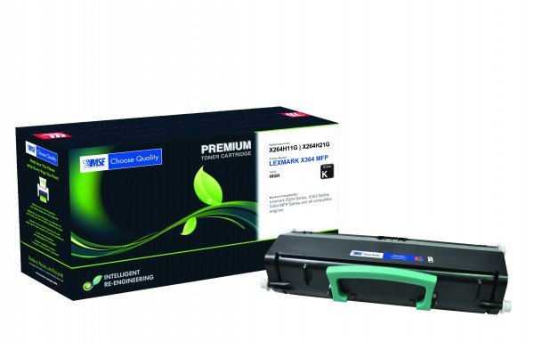 MSE Premium Toner für Lexmark X264/X363/X364 High Yield - kompatibel mit X264H21G