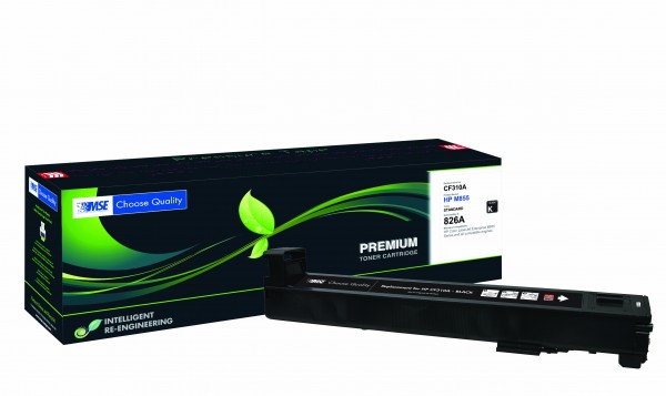 MSE Premium Farb-Toner für HP Color LaserJet M855 (826A) Black - kompatibel mit CF310A