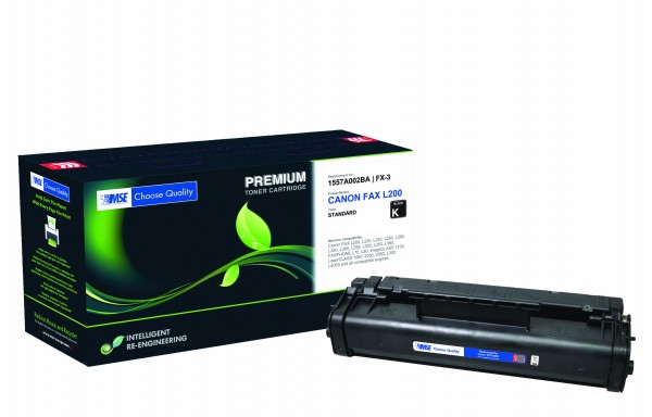 MSE Premium Toner für Canon Fax L-200/250/260/280/300/350/360 (FX-3) - kompatibel mit 1557A003
