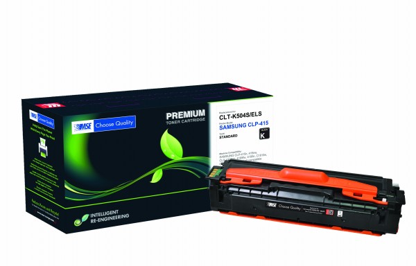 MSE Premium Farb-Toner für Samsung CLP-415 Black - kompatibel mit CLT-K504S/ELS