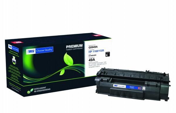 MSE Premium Toner für HP LaserJet 1160/1320 (49A) - kompatibel mit Q5949A
