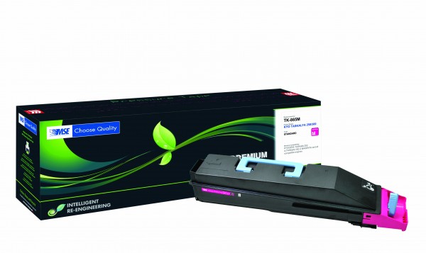 MSE Premium Farb-Toner für Kyocera TASKalfa 250/300CI Magenta - kompatibel mit TK-865M