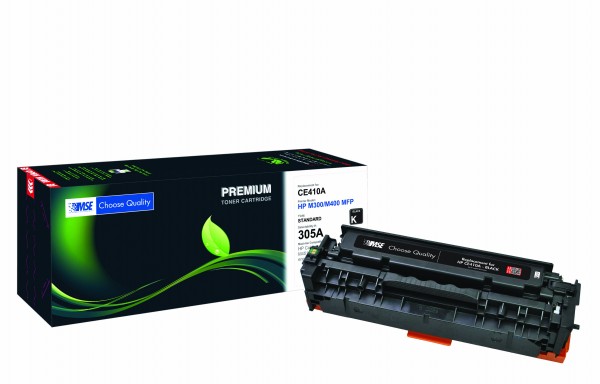 MSE Premium Farb-Toner für HP Color LaserJet M451 (305A) Black - kompatibel mit CE410A