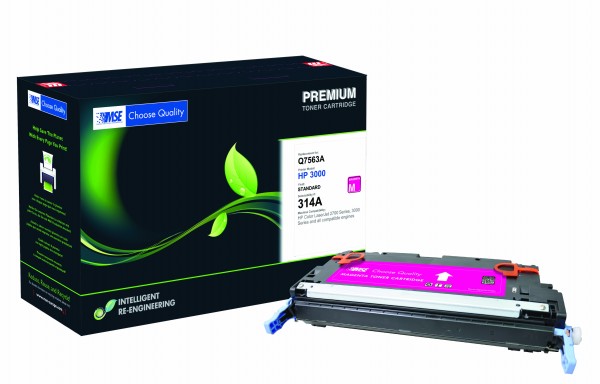 MSE Premium Farb-Toner für HP Color LaserJet 2700/3000 (314A) Magenta - kompatibel mit Q7563A