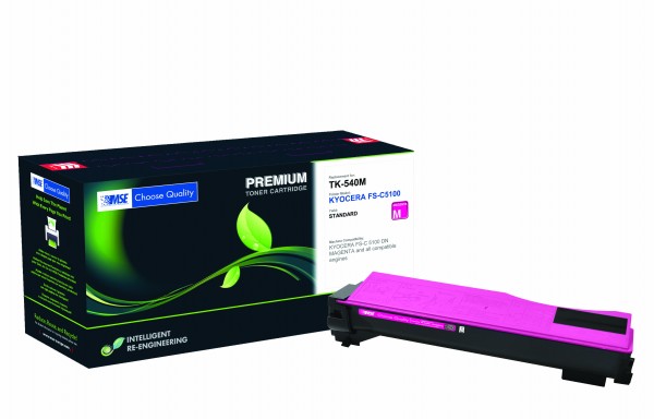 MSE Premium Farb-Toner für Kyocera FS-C5100 Magenta - kompatibel mit TK-540M